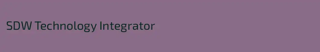 SDW Technology Integrator